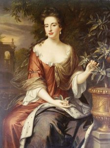 William Wissing - Portrait of Queen Mary II
