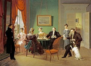 Emilius Baerentzen - A Portrait of The Schram Family