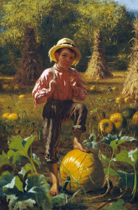 John George Brown - That's Me Pumpkin