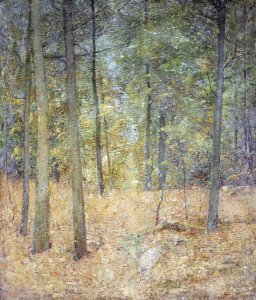 Soren Emil Carlsen - A Light In The Forest