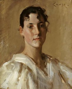 William Merritt Chase - Portrait of a Woman