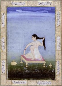 Deccan - A Woman at Her Toilet