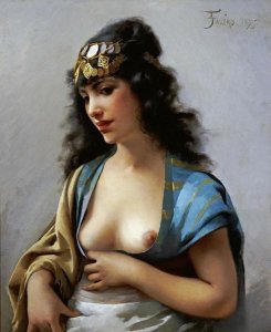 Luis Riccardo Falero - An Eastern Beauty