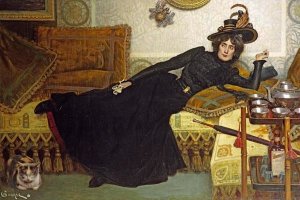 Hippolyte-Casimir Gourse - Une Femme Elegante