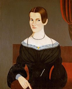 George Hartwell - Portrait of a Young Woman, Circa 1845