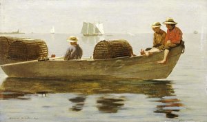 Winslow Homer - Three Boys In a Dory