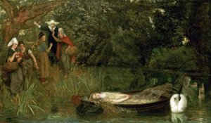 Arthur Hughes - The Lady of Shalott