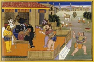 Jaipur - Illustration To The Mahabharata