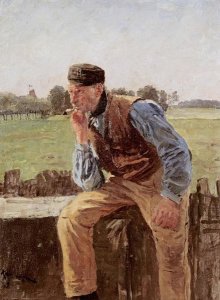 Friedrich Kallmorgen - A Dutch Peasant