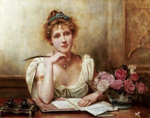 George Goodwin Kilburne - The Letter