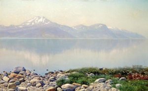 Konstantin Iakovlevich Kryzhitskii - A Lake Landscape
