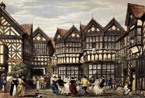 Joseph Nash - Little Moreton Hall, Cheshire