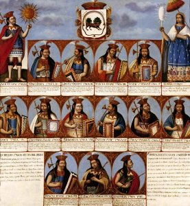 Peruvian School - La Dinastia Inca