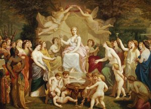 Henri Pierre Picou - An Allegory of Spring