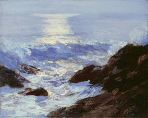 Edward Henry Potthast - Moonlight