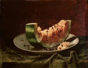 Carducius Plantagenet Ream - Still Life With Watermelon