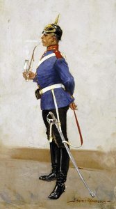 Frederic Remington - Infantry Officer, Full Dress