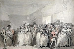 Thomas Rowlandson - Box-Lobby Loungers