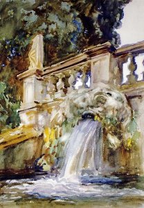 John Singer Sargent - Villa Torlonia, Frascati