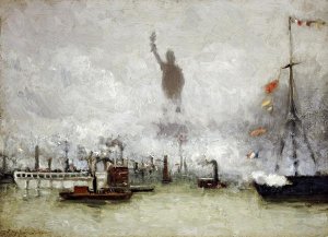 Francis Hopkinson Smith - The Statue of Liberty