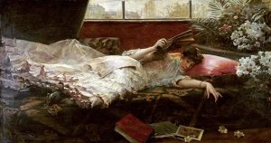 Julius Leblanc Stewart - An Idle Afternoon