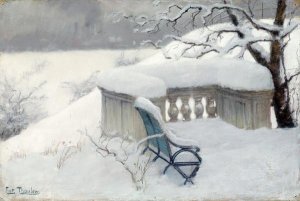 Frits Thaulow - Elbpark, Hamburg