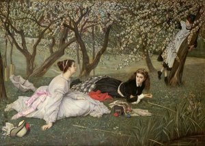 James Jacques Tissot - Spring (Le Printemps), 1865