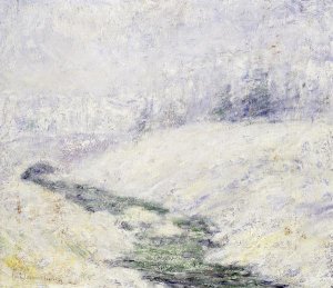 John Henry Twachtman - Winter Scene