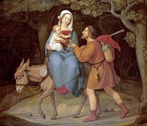 Heinrich Maria Von Hess - The Flight Into Egypt