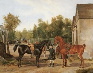 Franz Zeller Von Zellenberg - Preparing For The Ride