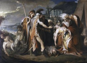 D.F. Barry - King Lear Weeping Over The Body of Cordelia