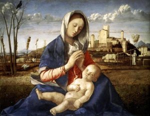 Giovanni Bellini - Madonna of The Meadow