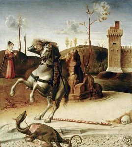 Giovanni Bellini - Saint George  from The Pala Pesaro