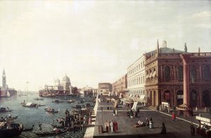 Bernardo Bellotto - View of Molo In Venice #1