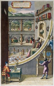 Joan Blaeu - Tycho Brahe and Others With Astronomical Instruments