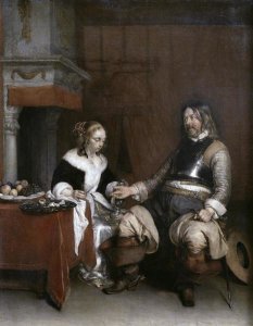 Gerard ter Borch - Gallant Soldier