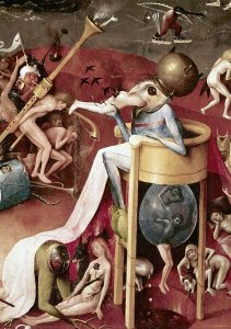 Hieronymus Bosch - Garden of Earthly Delights - Detail #10