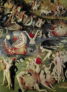 Hieronymus Bosch - The Garden of Earthly Delights (Detail)