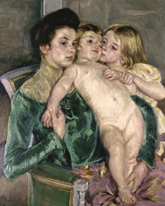 Mary Cassatt - Child's Caress
