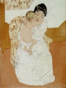 Mary Cassatt - Maternal Caress