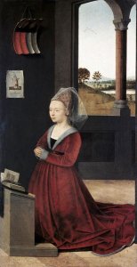 Petrus Christus - Portrait of a Female Donor