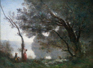 Jean-Baptiste-Camille Corot - Souvenir of Mortefontaine