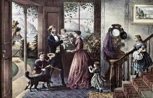 Currier and Ives - Four Seasons of Life: Middle Age
