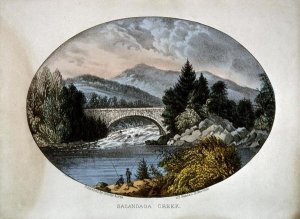 Currier and Ives - Sacandaga Creek