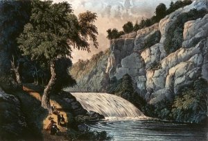 Currier and Ives - Tallulah Falls - Georgia