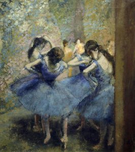 Edgar Degas - Blue Dancers