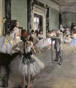 Edgar Degas - Dance Class