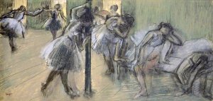 Edgar Degas - Dancers in Rehearsal (II)