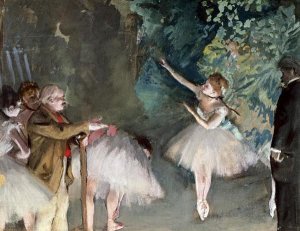 Edgar Degas - Repetition de Ballet