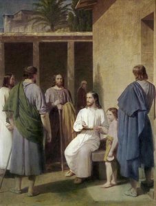 Christoffer W. Eckersberg - Let The Children Come Unto Me